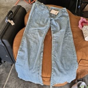 Bitten by Sarah Jessica Parker Light Blue Wide-Leg Jeans
